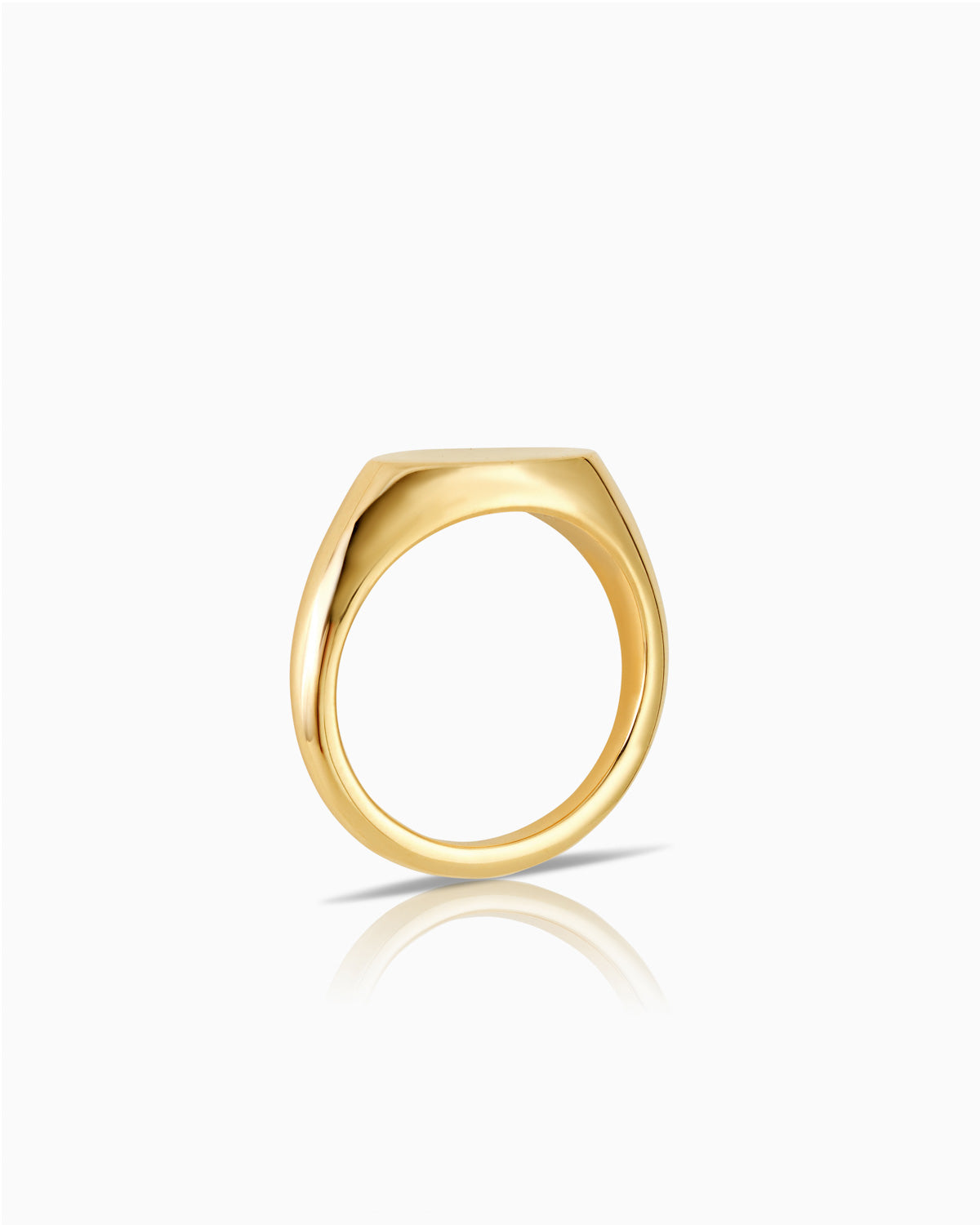 Classique Narrow Oval Signet Ring
