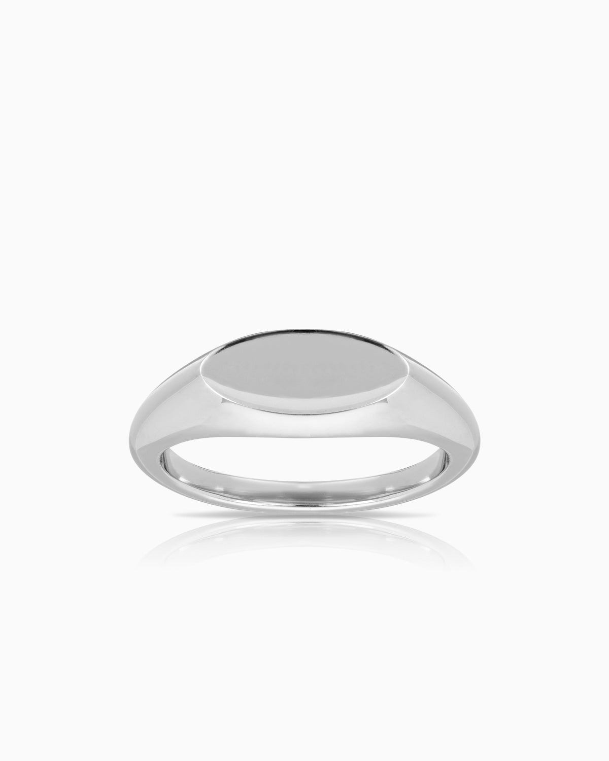 Classique Narrow Oval Signet Ring