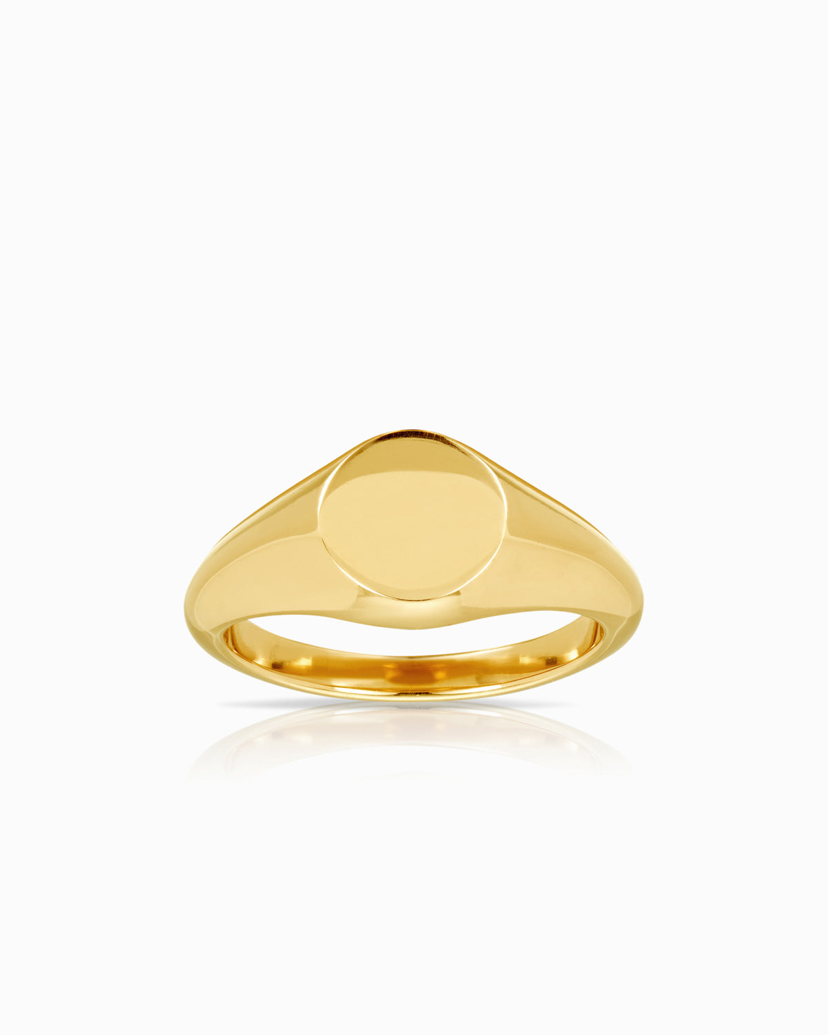 Classique Round Signet Ring