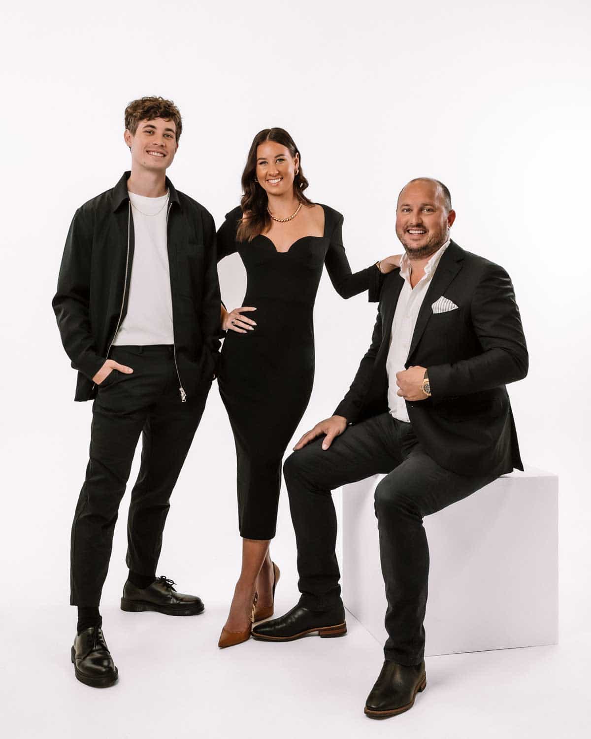 Corey downing, Claudia downing and Claude downing from Claude and me jewellery