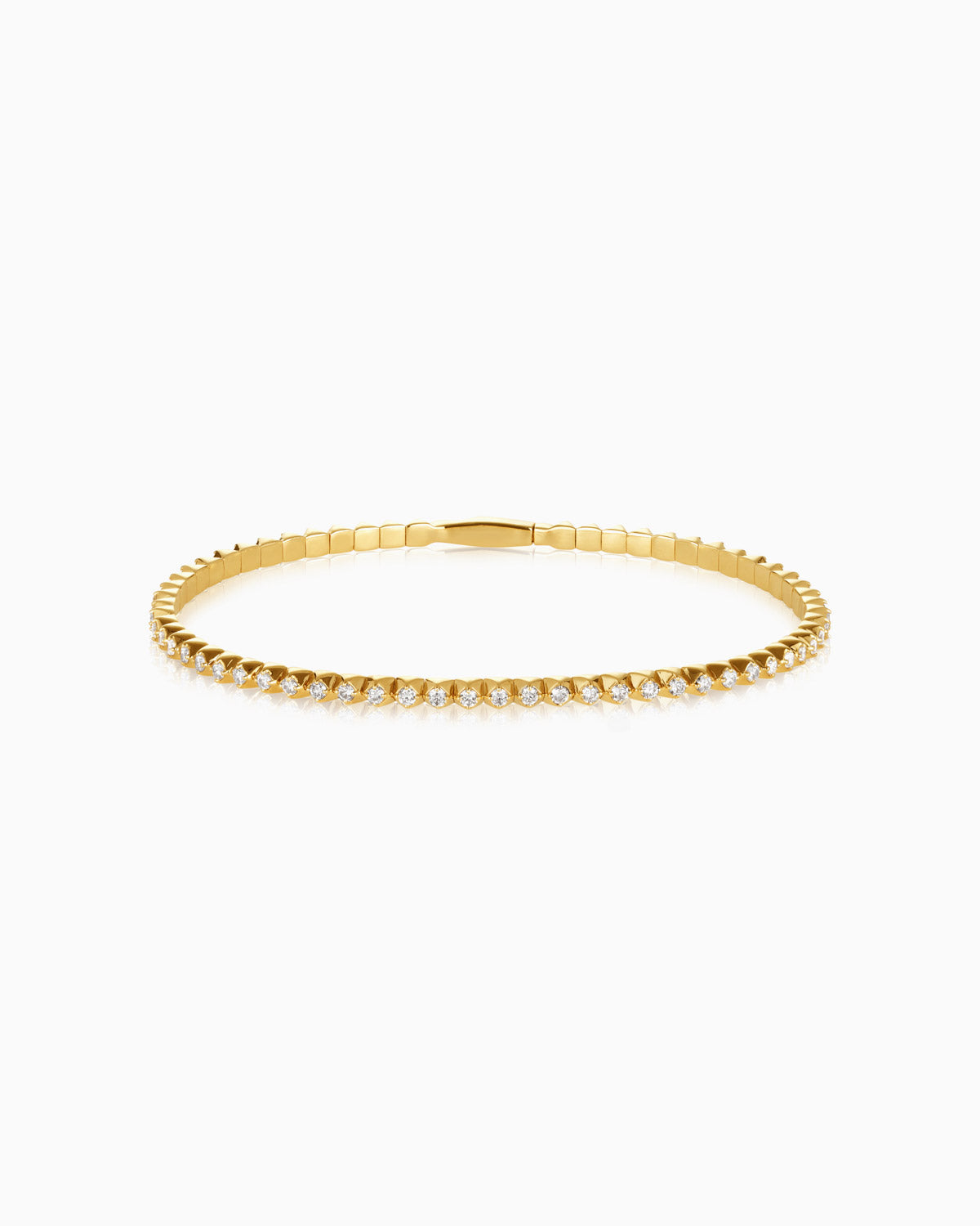 1.24ct Diamond Accent Flexi Bangle