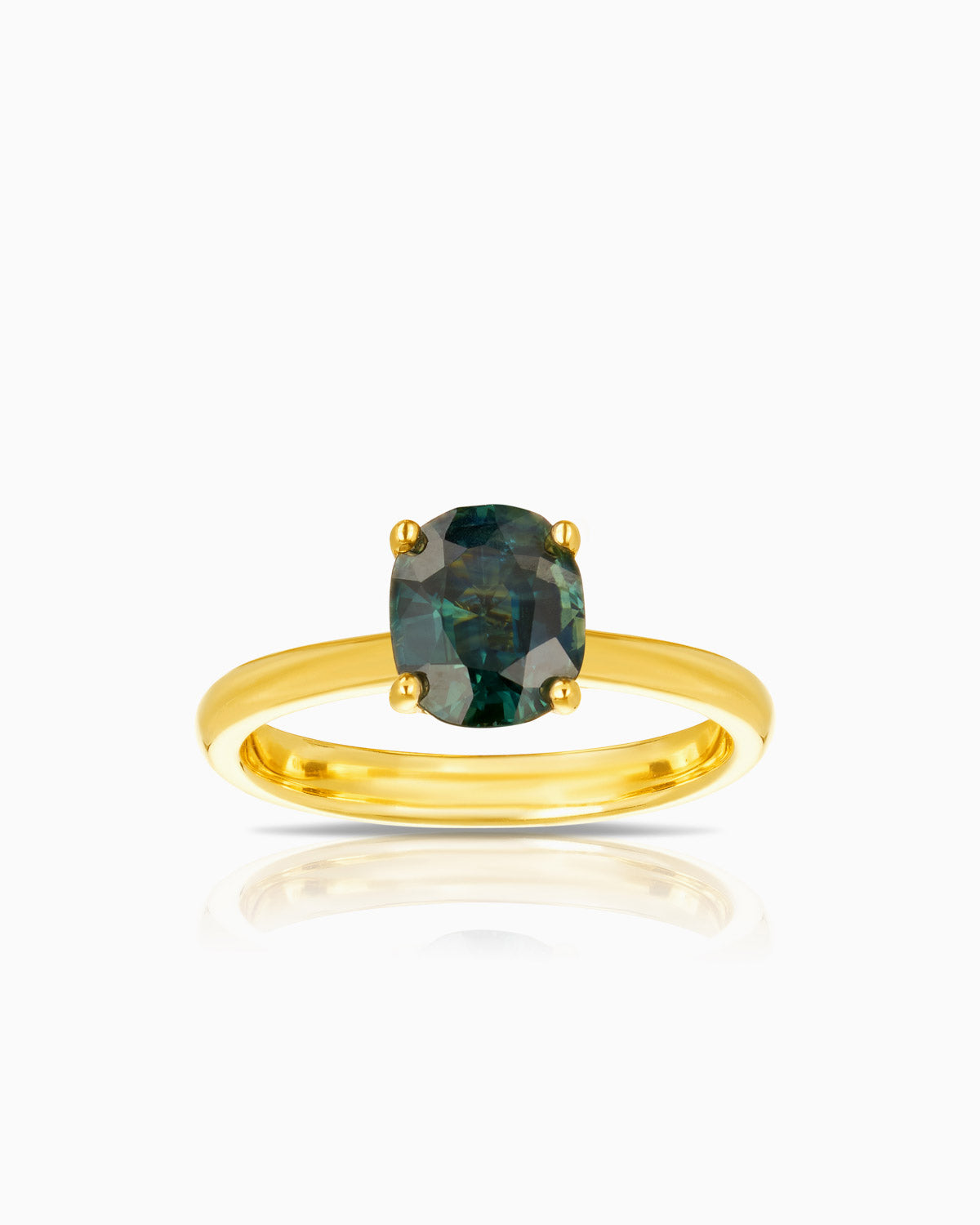 Oval Australian Sapphire Ring