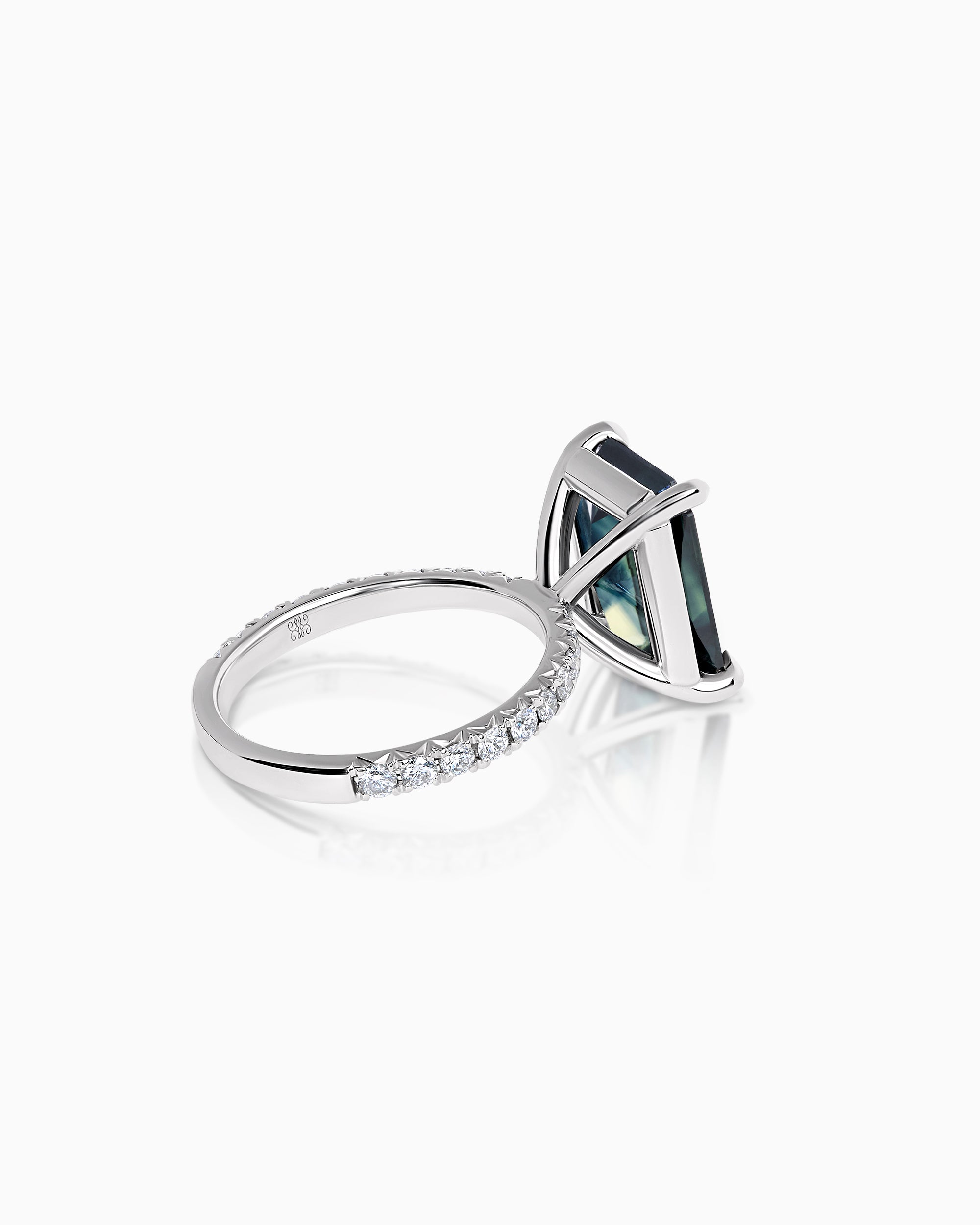 6.23ct Parti Sapphire Dress Ring