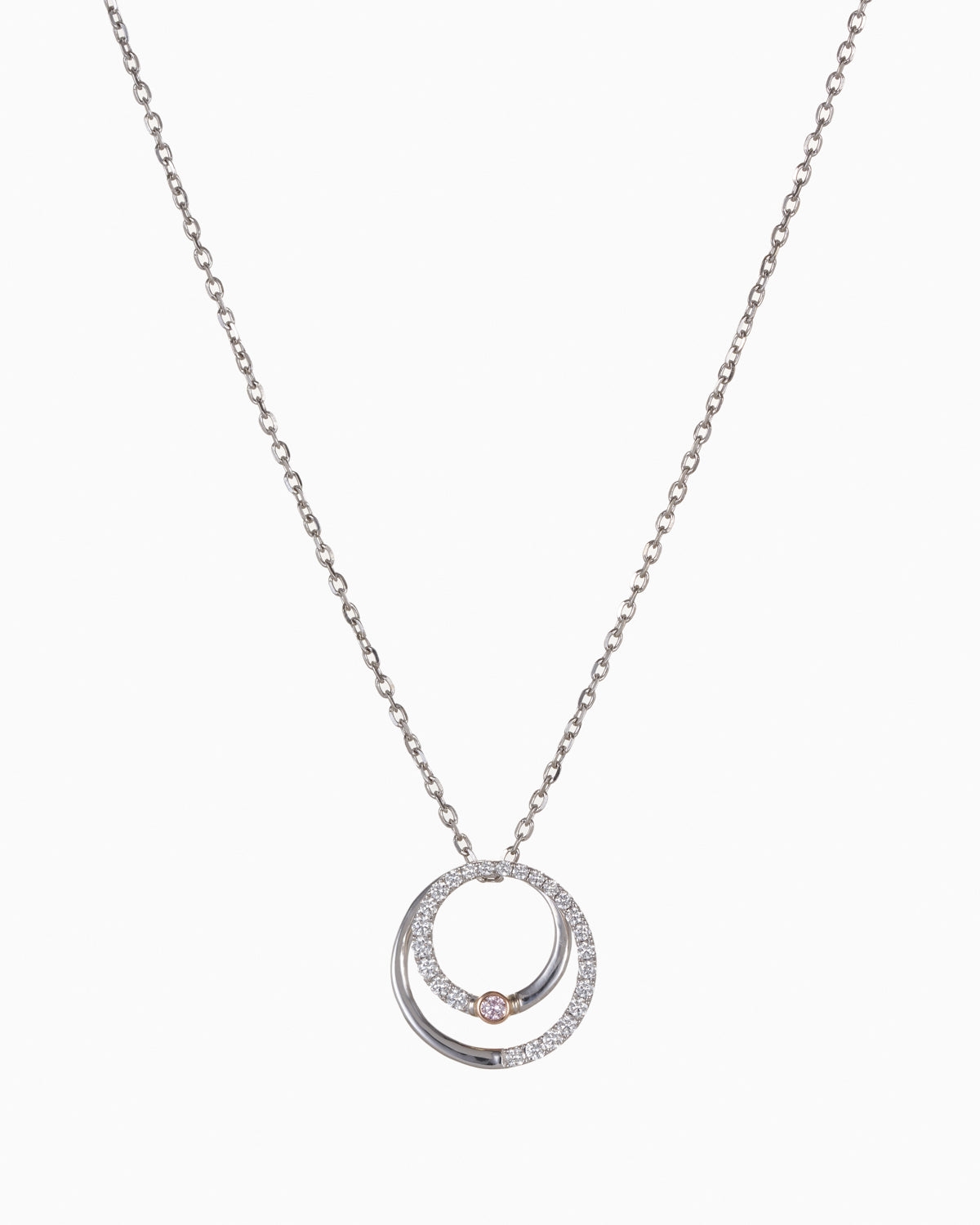 argyle pink and white diamond pendant from argyle lot 459292