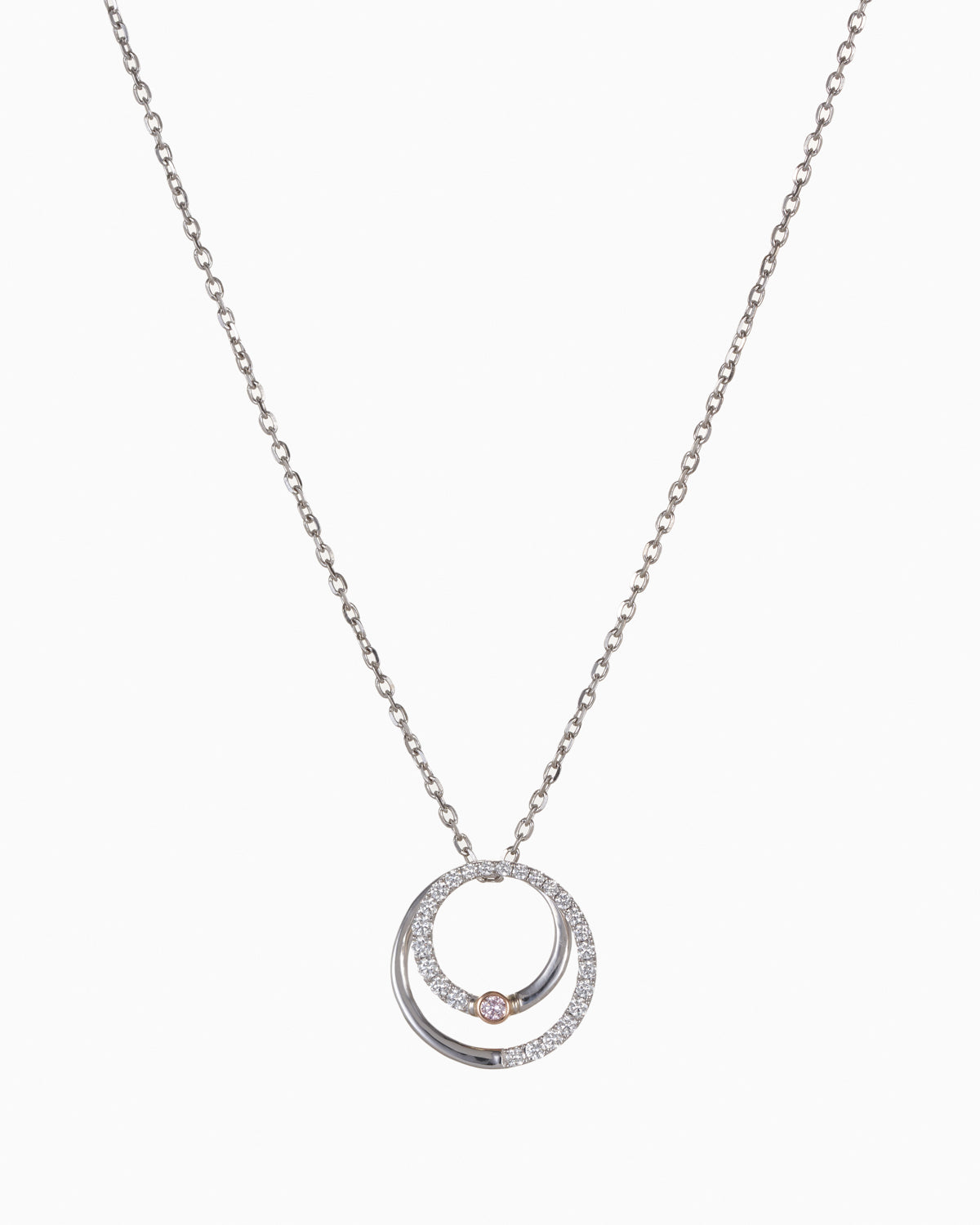 argyle pink and white diamond pendant from argyle lot 459292  