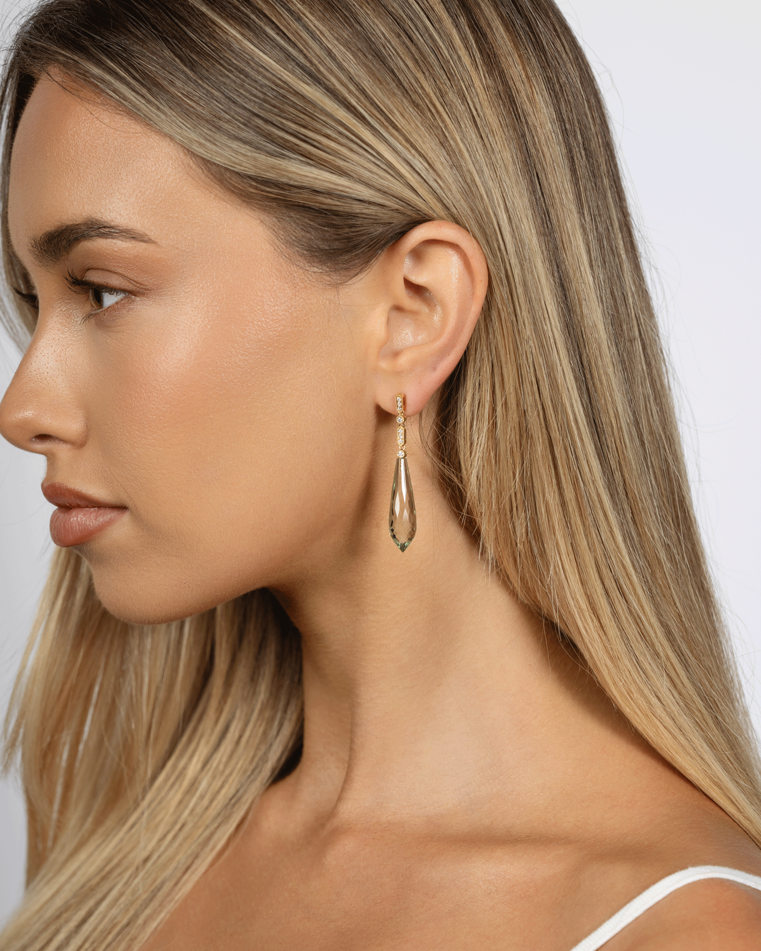 Mint Quartz Deco Drops