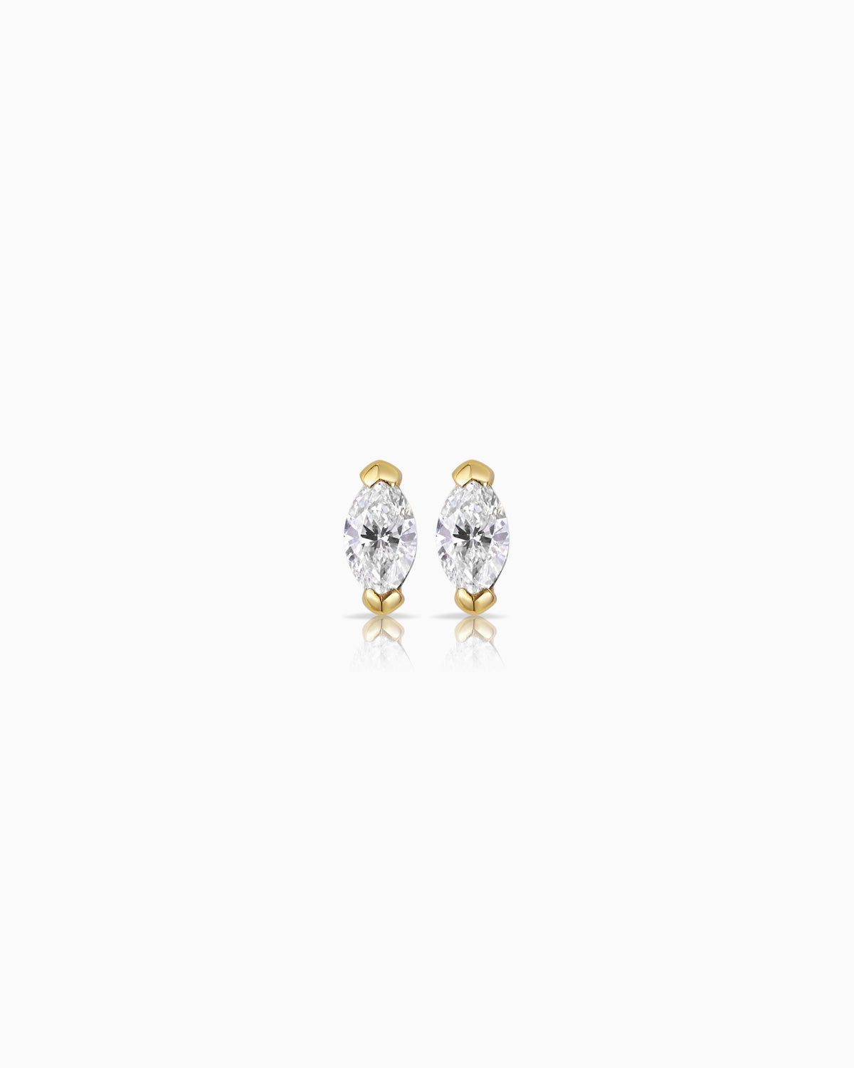 Marquise Diamond Studs