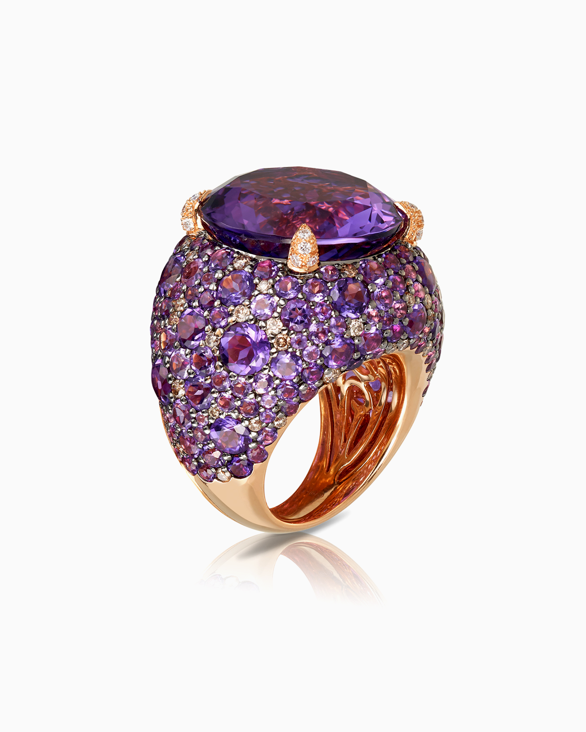 36.09ct 'Le Bijou Étoile' Amethyst Ring
