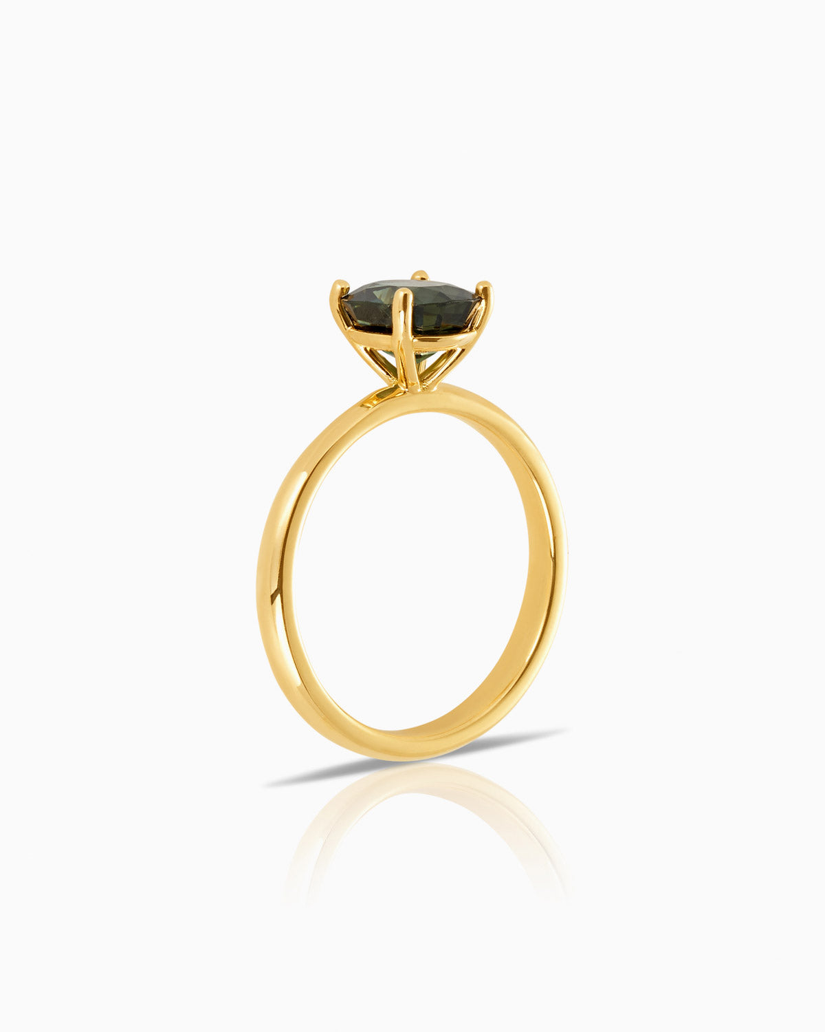 Oval Australian Sapphire Ring