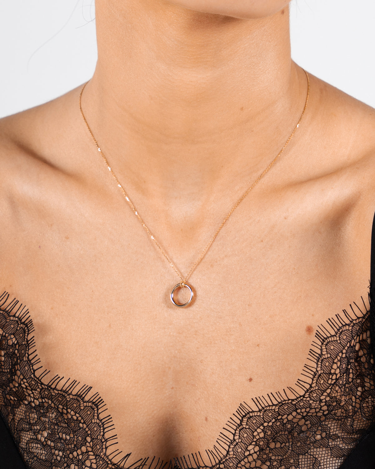 Organic Circle Pendant