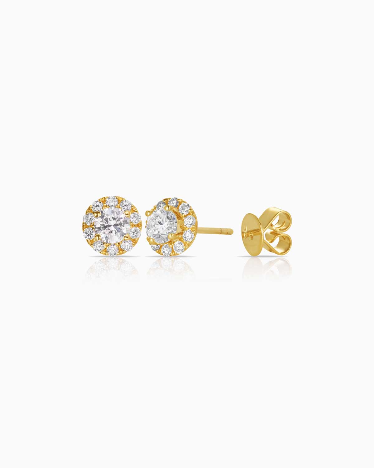 Diamond Cluster Studs