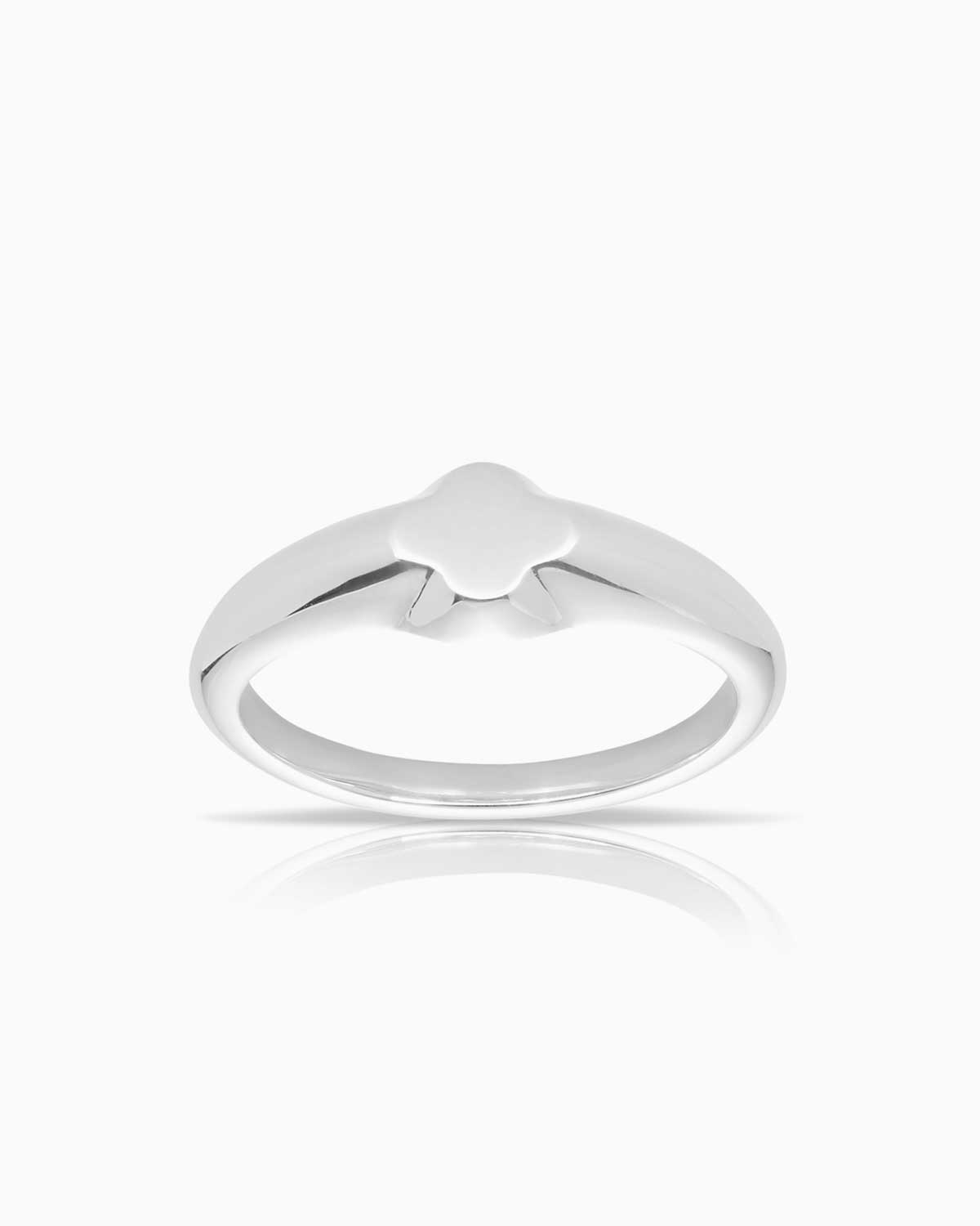 Trèfle Signet Ring