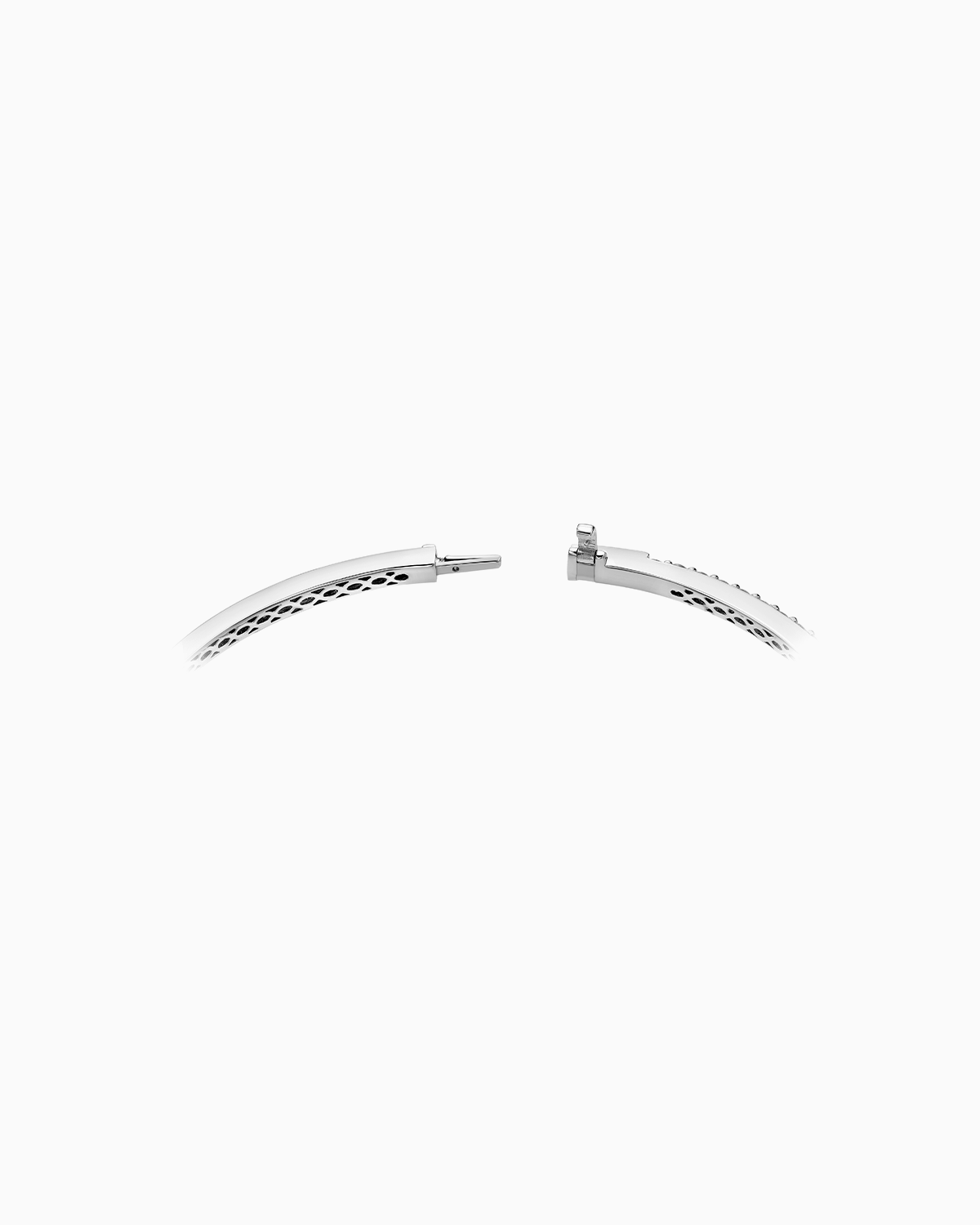 1.00ct Shared Prong Diamond Bangle