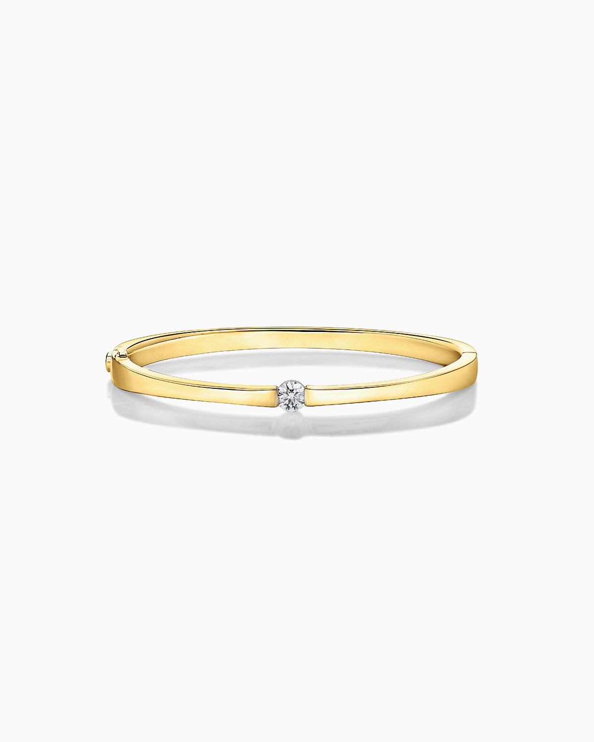 Solitude Diamond Bangle