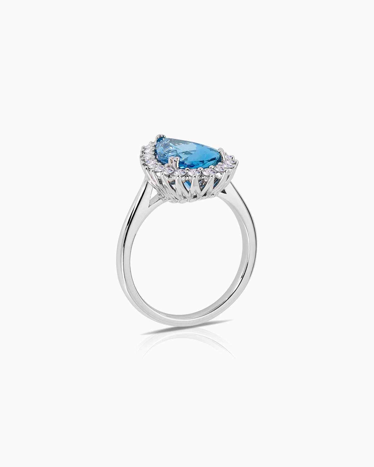 2.84ct Aquamarine Ring ‘Pictus’