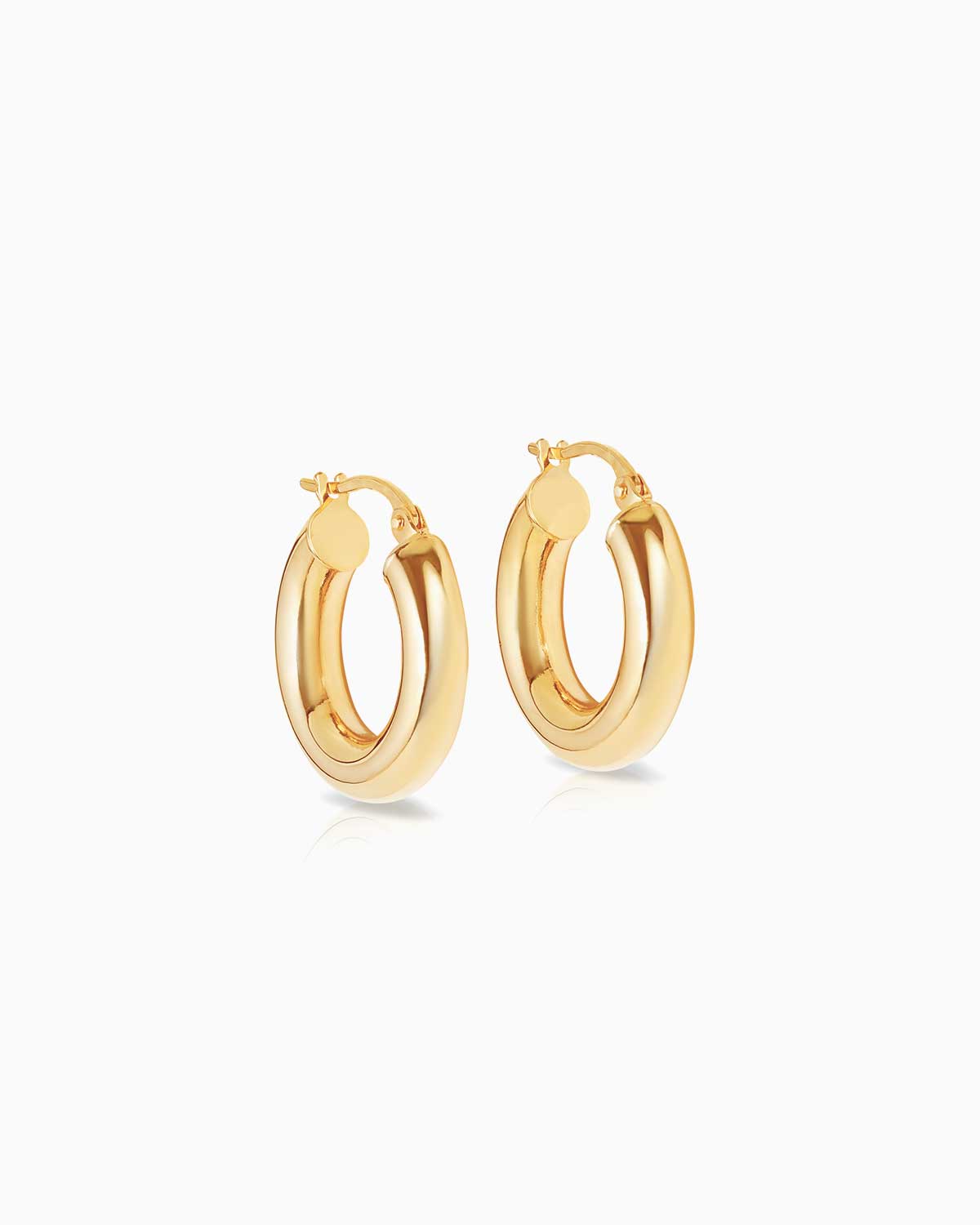 18K Bold Hoops