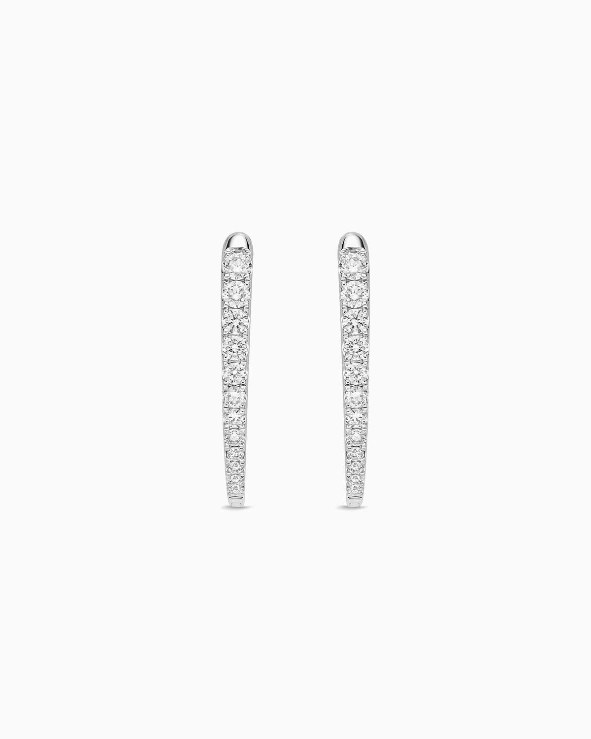 Imperial Diamond Hoops