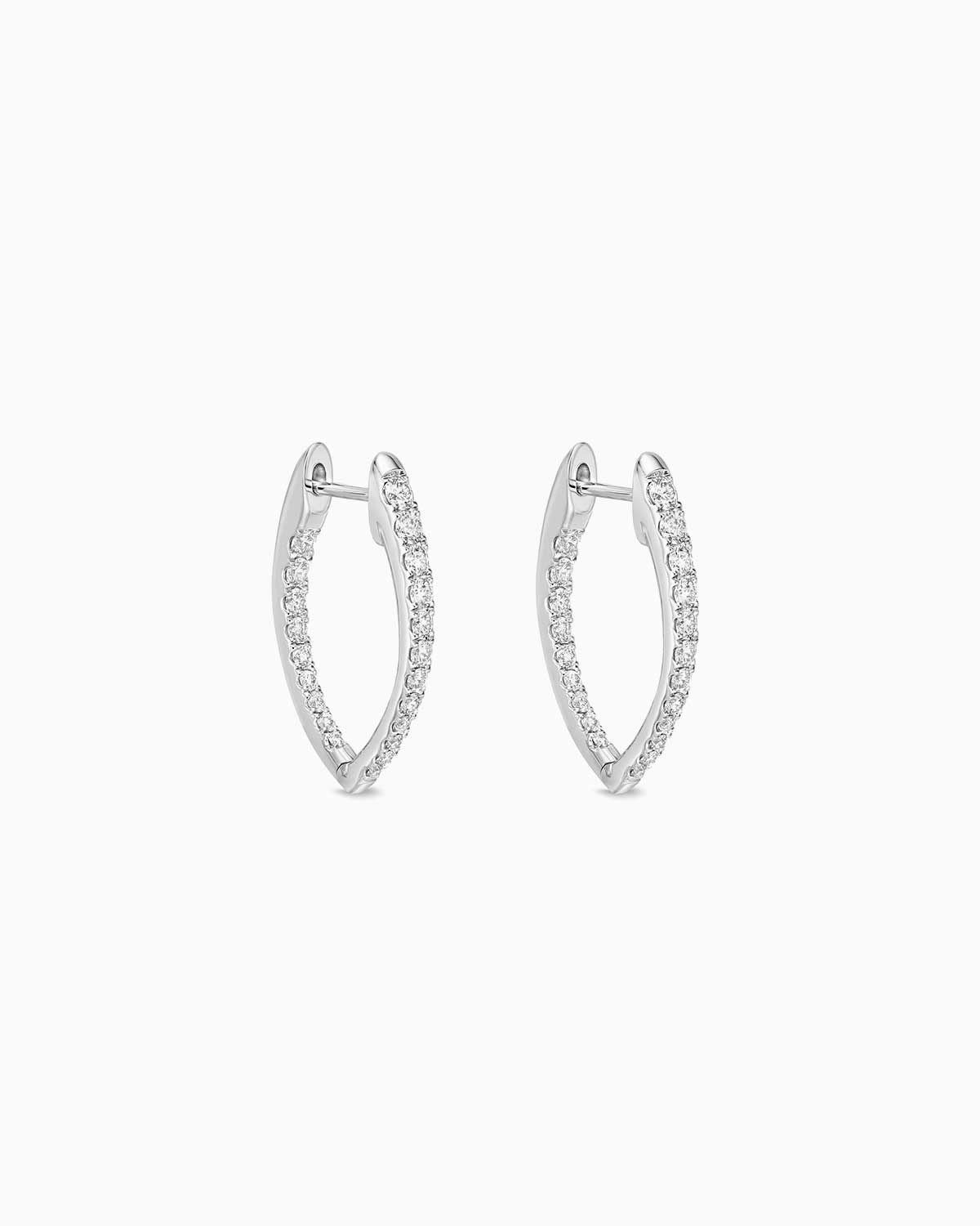 Imperial Diamond Hoops