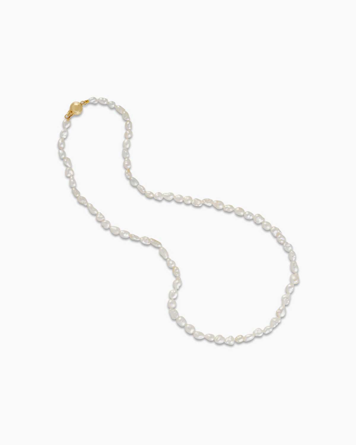 White/Pink Keshi Pearl Necklace