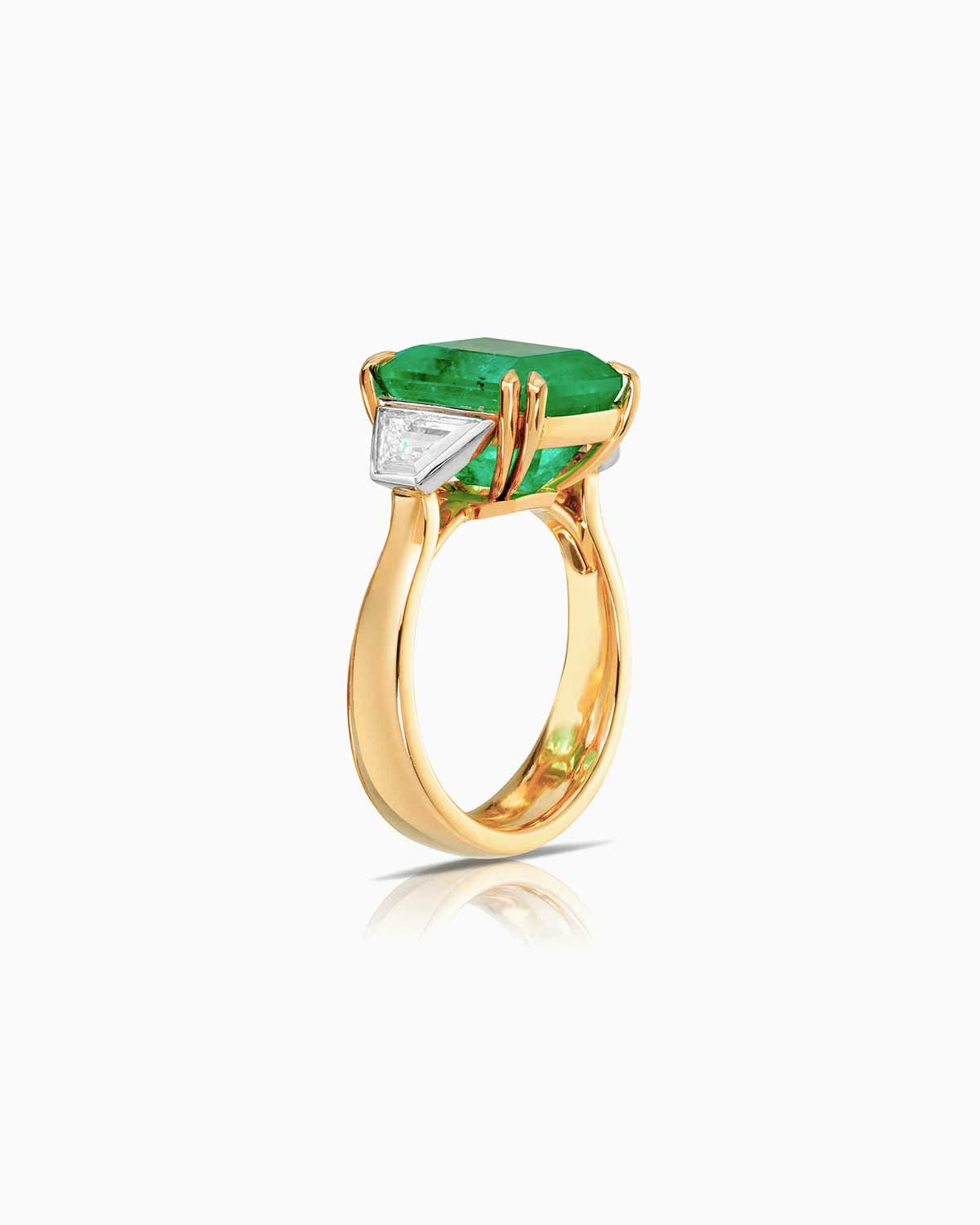 6.57ct Colombian Emerald Trilogy