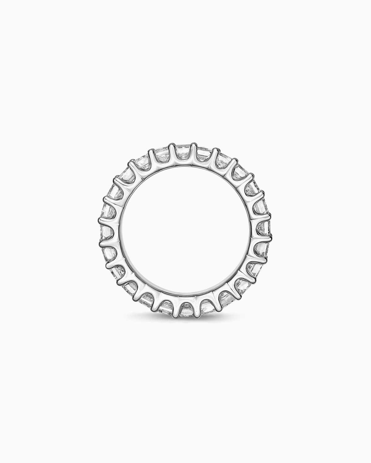 4.6ct Emerald Diamond Eternity