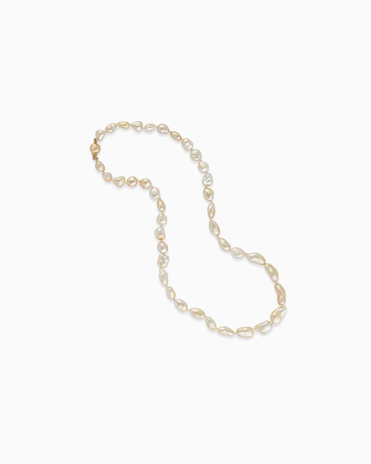 Australian south sea keshi pearl strand by claude and me jewellery.