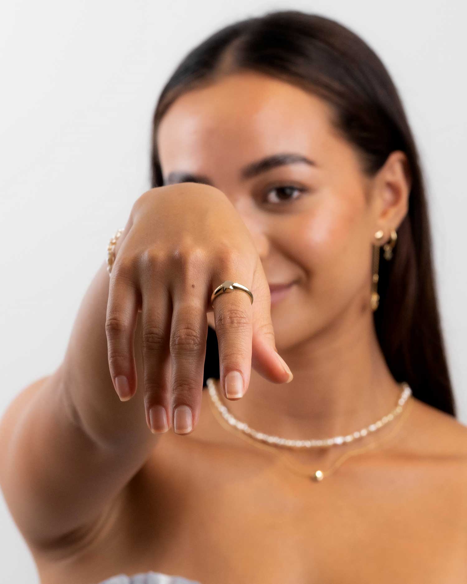 Trèfle Signet Ring