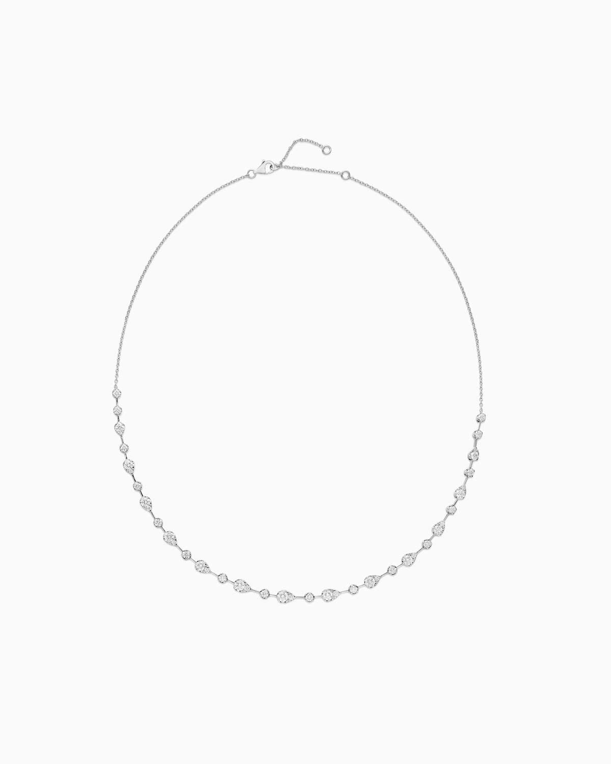 3.00ct Petal Diamond Necklace