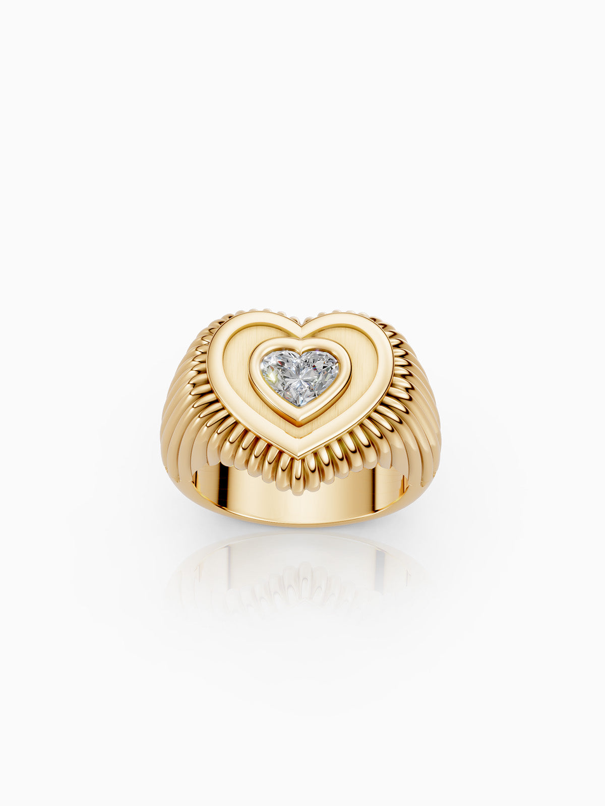 Victorian Heart Signet