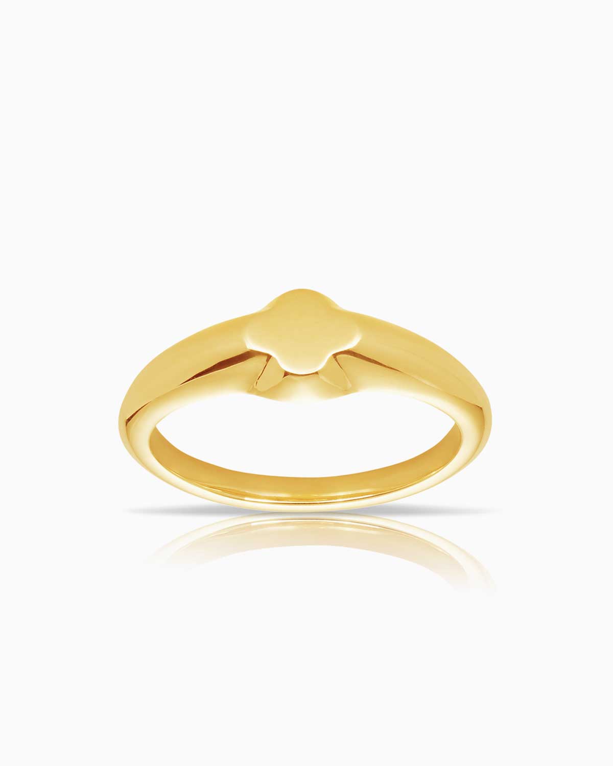 Trèfle Signet Ring