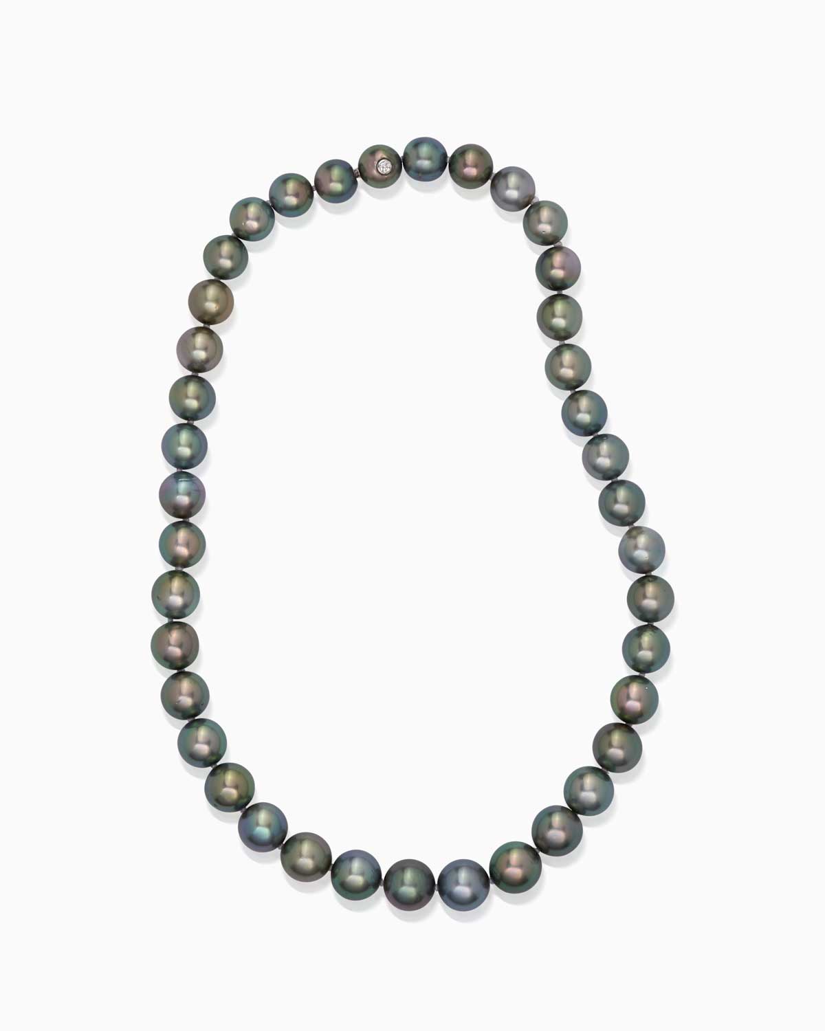 tahitian black pearl strand by claude and me jewellery